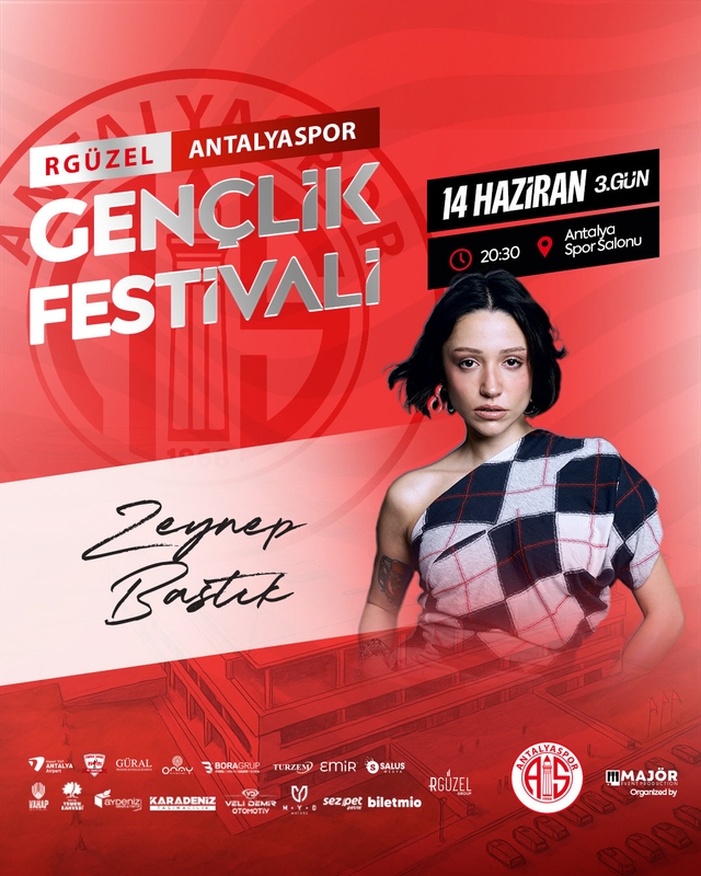 RGüzel Antalyaspor Gençlik Festivali 3. Gün 